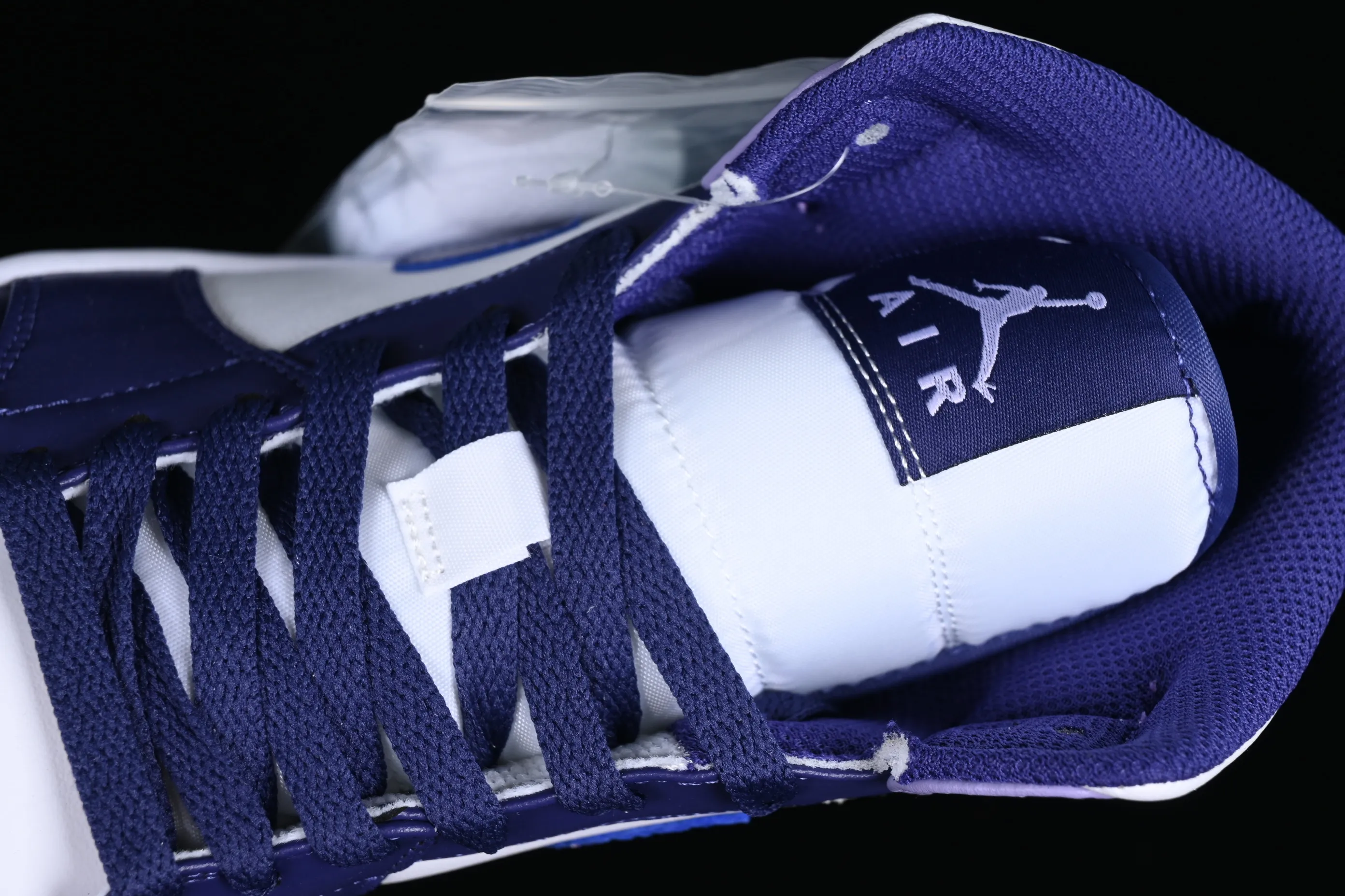 All categories Air Jordan Jordan series basketball shoes Air Jordan 1 Mid Air Jordan 1 Mid AJ1 Joe 1 white and purple mid-top cultural and casual sneakers DQ8426-515